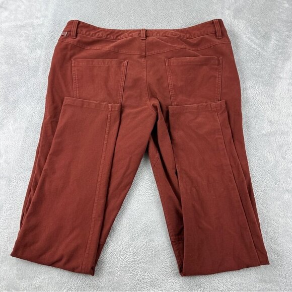 Lululemon ABC Skinny Fat Pant 34 Utilitech Brown Size 36 - Picture 11 of 11